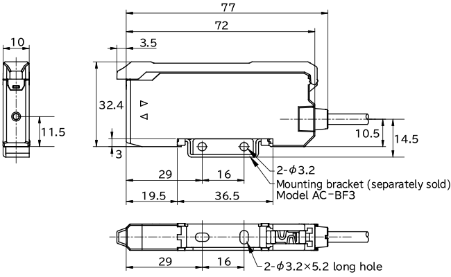 CS-R85 Dimensions Diagram