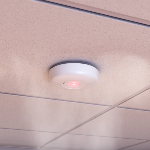VS-1000E mounted to ceiling detecting vape smoke