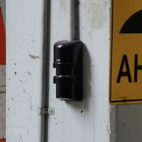 PR-11B mounted to a concrete pillar